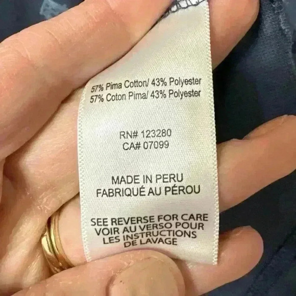 Men’s Travis Mathew Happy Thoughts Blue Golf Polo Pineapple Cactus Size Small - Picture 4 of 5